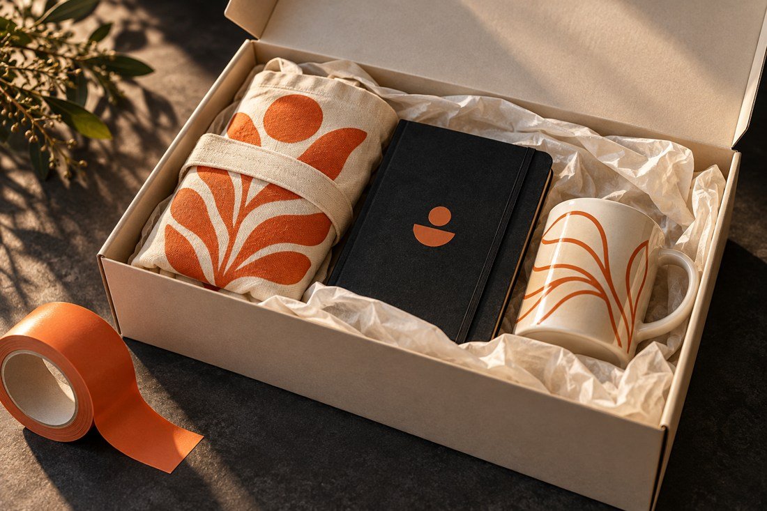 Propuesta de productos personalizados empacados para entrega